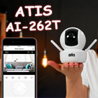 Огляд Wi-Fi камери ATIS AI-262T для розумного будинку Tuya Smart статті на nadzor.ua, фото