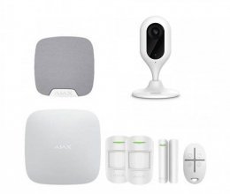 Комплект сигнализации Ajax для квартиры  + камера Dahua DH-IPC-C22P