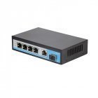 PoE комутатор HongRui HR901-AFG-411S