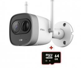 Вулична Wi-Fi IP Камера з сиреною 2Мп IMOU New Bullet (Dahua IPC-G26EP)