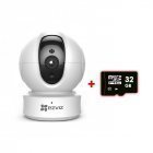 Поворотна Wi-Fi IP Камера 2Мп Ezviz C6CN (CS-CV246-A0-1C2WFR)