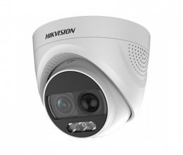 Купольная THD Видеокамера 2Мп Hikvision DS-2CE72DFT-PIRXOF28 (2.8 мм)