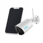 Аккумуляторная беспроводная уличная Wi-Fi IP Камера 3Мп Reolink Argus Eco + солнечная панель