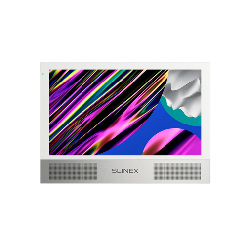 Відеодомофон із записом на MicroSD та сенсорним екраном Slinex Sonik 7 White