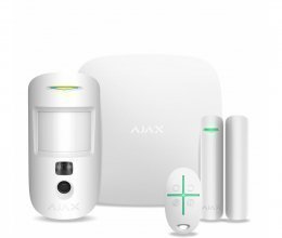 Комплект сигнализации Ajax StarterKit Cam белый