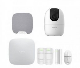 Комплект сигнализации Ajax для квартиры + камера IMOU Ranger 2 (Dahua IPC-A22EP)