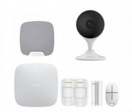 Комплект сигнализации Ajax для квартиры + камера IMOU Cue 2 (Dahua IPC-C22EP)