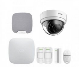 Комплект сигнализации Ajax для квартиры + камера IMOU Dome Lite (Dahua IPC-D22P)
