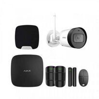 Комплект сигнализации Ajax для квартиры черный + камера IMOU Bullet Lite 4MP (G42P)