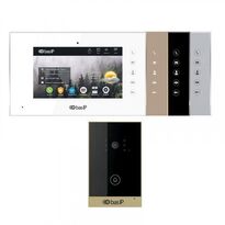 Комплект домофону BAS-IP AQ-07L та BAS-IP AV-02D Gold