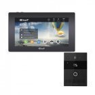 Комплект домофона BAS-IP AK-10L Black и BAS-IP AV-07B BLACK