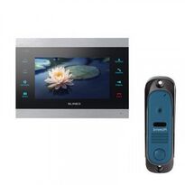 Комплект домофона Slinex SL-07IP Black и Intercom IM-10 Blue