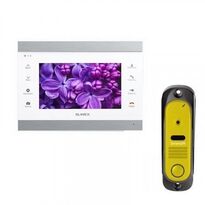 Комплект домофона Slinex SL-07IP White и Intercom IM-10 Yellow