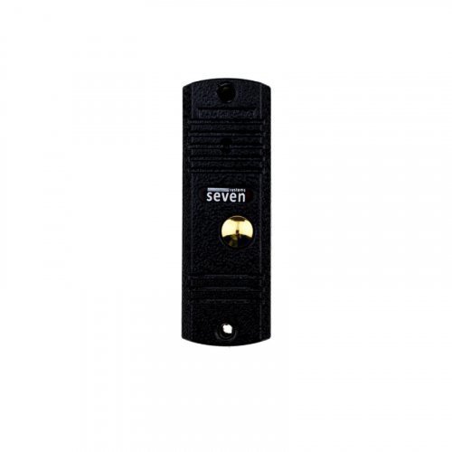 Антивандальная вызывная панель домофона SEVEN CP-7506 Black