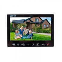 Відеодомофон із записом та інтеркомом SEVEN DP–7575 FHD IPS black