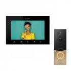 Комплект домофону Slinex SQ-07MTHD Black та Slinex ML-20HD Gold