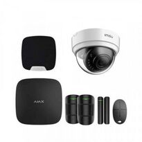 Комплект сигнализации Ajax для квартиры черный + камера IMOU Dome Lite (Dahua D42P)