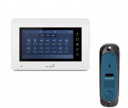 Комплект домофона Slinex XS-07M и Intercom IM-10 Blue