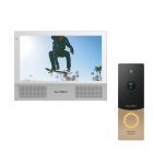 Комплект домофону Slinex Sonik 7 White та Slinex ML-20HD Gold