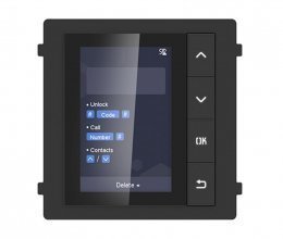 Модуль с монитором видеодомофона DS-KD-DIS