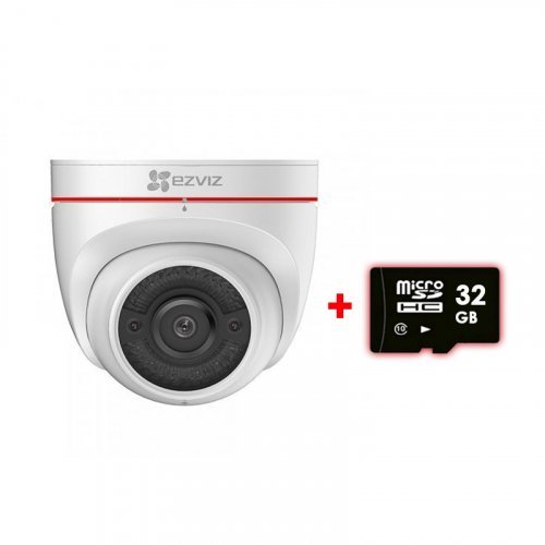 Купольная Wi-Fi IP видеокамера с усиленной защитой EZVIZ C4W (CS-CV228-A0-3C2WFR)