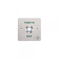Кнопка выхода СКУД Yli Electronic PBS-820C(LED)