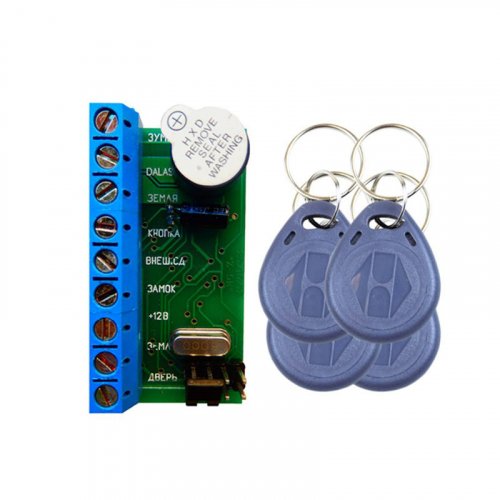 Комплект СКД ATIS контролер NM-Z5R (1шт) + RFID KEYFOB EM-Blue (4шт)
