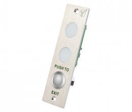 Кнопка выхода СКУД Yli Electronic PBK-813(LED)
