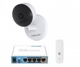 3G комплект с IP камерой Foscam X1