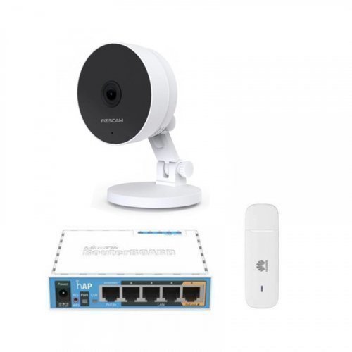  3G комплект видеонаблюдения с IP камерой Foscam C2M