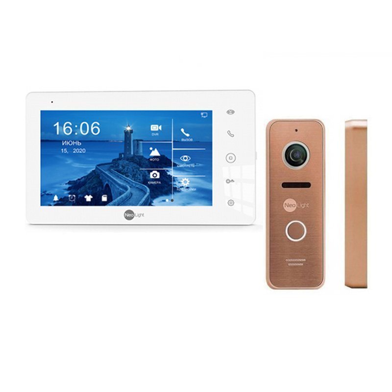 

Комплект домофона neolight sigma+ hd wf и prime fhd (pro) bronze