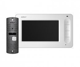 Комплект видеодомофона ARNY AVD-4005 White \ Gray