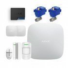 Комплект сигнализации Ajax StarterKit белый + Кран Neptun Bugatti Pro 220В 3/4"