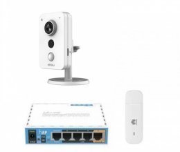 3G комплект видеонаблюдения с IP камерой IMOU IPC-K42P