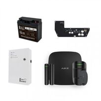 Ajax StarterKit Plus черный + БПП для продолжительной автономной работы