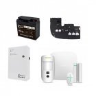 Ajax StarterKit Cam белый + БПП для продолжительной автономной работы