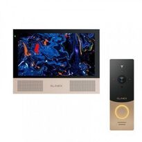Комплект домофону Slinex Sonik 10 Black та Slinex ML-20HD Gold