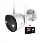 Камера с прожектором IMOU IPC-F22FP Bullet 2Мп уличная Wi-Fi IP