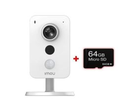Внутренняя Wi-Fi IP камера Imou Cube 2MP (IPC-K22P) с датчиком движения, ночным видением и двухсторонним аудио