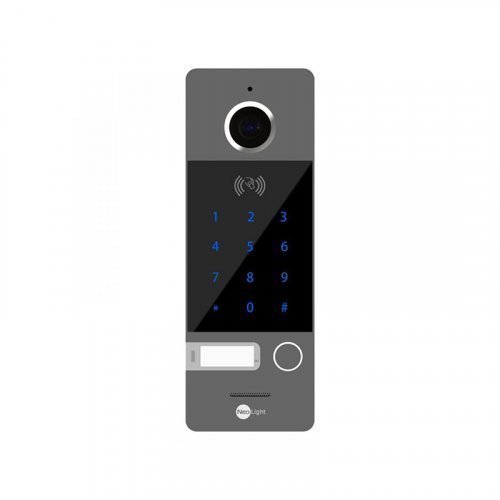 

Видеопанель домофона с клавиатурой neolight optima id key fhd graphite