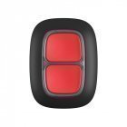 Тривожна кнопка Ajax DoubleButton black бездротова
