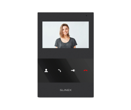 Домофон со встроенной памятью и записью Slinex SQ-04M Black