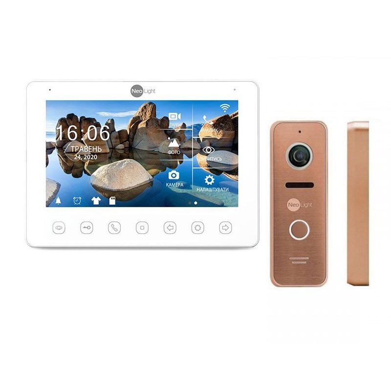 

Комплект домофона neolight omega+ hd wf и prime fhd (pro) bronze