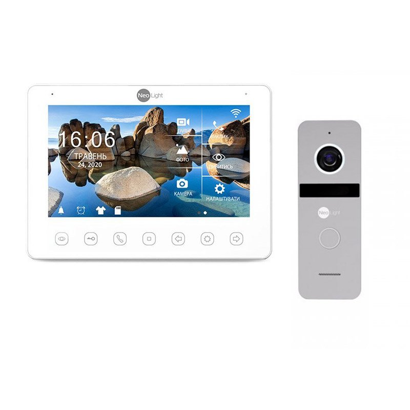 

Комплект домофона neolight omega+ hd wf и solo fhd silver