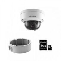 IP комплект відеоспостереження для парадного з камерою Hikvision DS-2CD2121G0-IWS