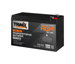 Trinix 12V9Ah/20Hr Super Charge AGM Акумуляторна батарея 12В 9Аг свинцево-кислотна