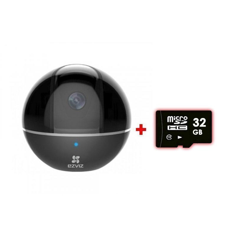 

Поворотная wi-fi ip камера 2Мп ezviz c6tc (cs-cv248-b0-32wfr)