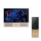 Комплект домофона Slinex Sonik 10 Black и Slinex ML-20IP Gold+Black