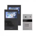 Комплект домофону Slinex SQ-04 Black та Slinex MA-02