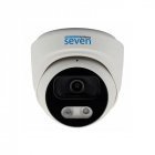 IP відеокамера 2 Мп вулична/внутрішня SEVEN IP-7212PA white (2,8 мм)